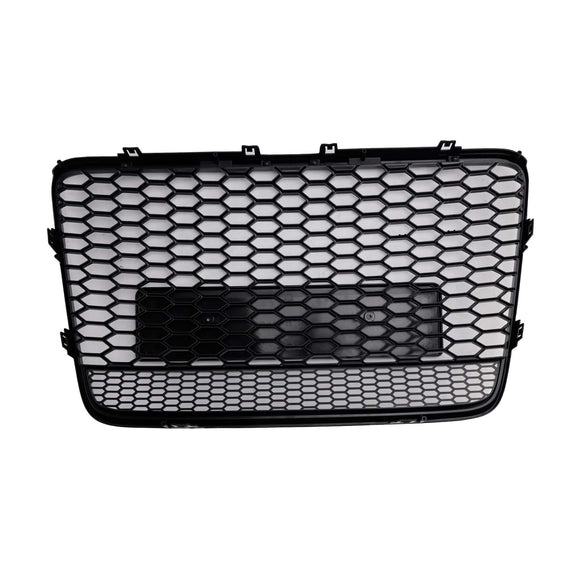 Audi Q7/Q7 S Line 2005-2015 hunajakenno etusäleikkö RSQ7 Quattro Style ylempi puskurin vaihto musta verkkosäleikkö