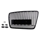 Audi Q7/Q7 S Line 2005-2015 hunajakenno etusäleikkö RSQ7 Quattro Style ylempi puskurin vaihto musta verkkosäleikkö-10