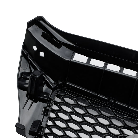 2008–2013 Audi A3 S3 8P Waben-Frontstoßstangengrill im RS3-Stil, glänzend schwarzer Kühlergrill