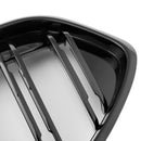 BMW Série 2 Gran Coupé F44 218i/220i/228i xDrive/M235i xDrive 2020-2023 Calandre de pare-chocs avant noir brillant-22