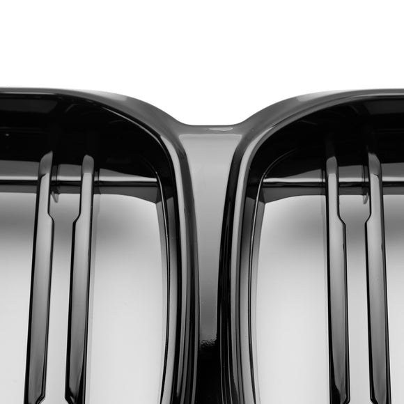 BMW Série 2 Gran Coupé F44 218i/220i/228i xDrive/M235i xDrive 2020-2023 Calandre de pare-chocs avant noir brillant