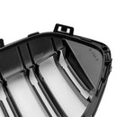 BMW Série 2 Gran Coupé F44 218i/220i/228i xDrive/M235i xDrive 2020-2023 Calandre de pare-chocs avant noir brillant-25