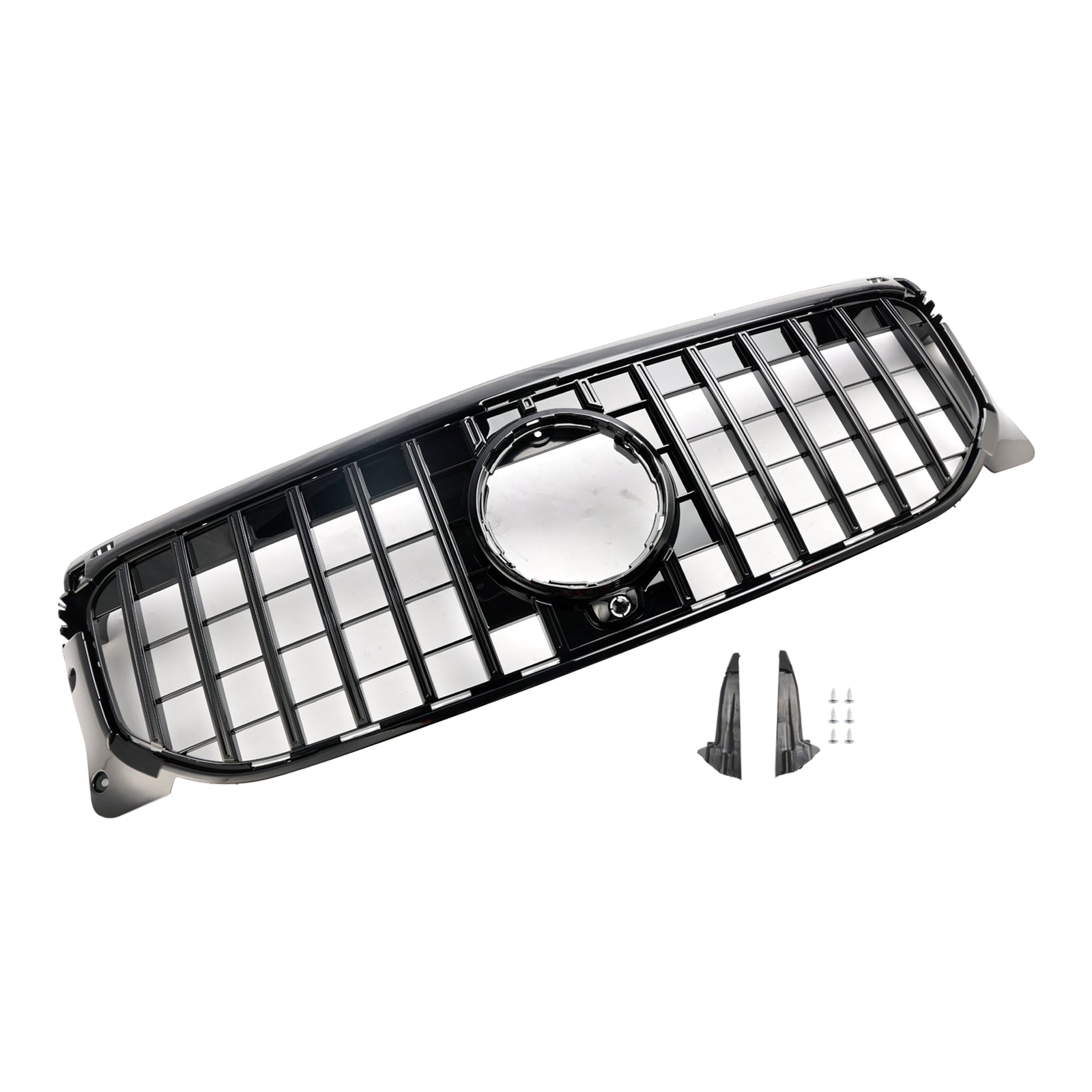 Mercedes Benz GLB-Class X247 GLB180/200/220/250 2020-2023 Front Bumper Grill Black/Diamond AMG Style Grille