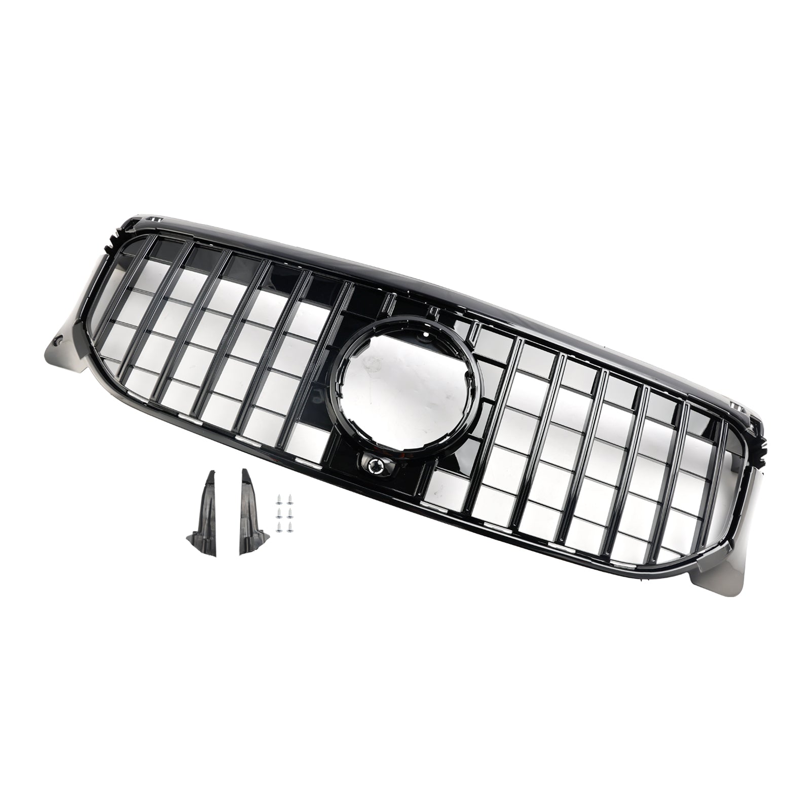 Mercedes Benz GLB-Class X247 GLB180/200/220/250 2020-2023 Front Bumper Grill Black/Diamond AMG Style Grille