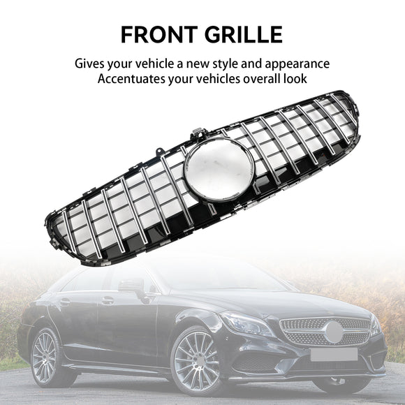 Mercedes-Benz CLS-klasse 2015-2018  W218 Voorgrille bovenste bumper GT vervangende grille