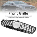 2015-2018 Mercedes Benz CLS Class W218 C218 X218 GTR Style Grill Front Bumper Glossy Black Grille-4