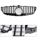 2015-2018 Mercedes Benz CLS Class W218 C218 X218 GTR Style Grill Front Bumper Glossy Black Grille-5