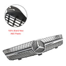 Mercedes Benz CLS-Class W219 C219 CLS350/500/550/CLS63 2008-2010 Front Bumper Grill Diamond Grille-6