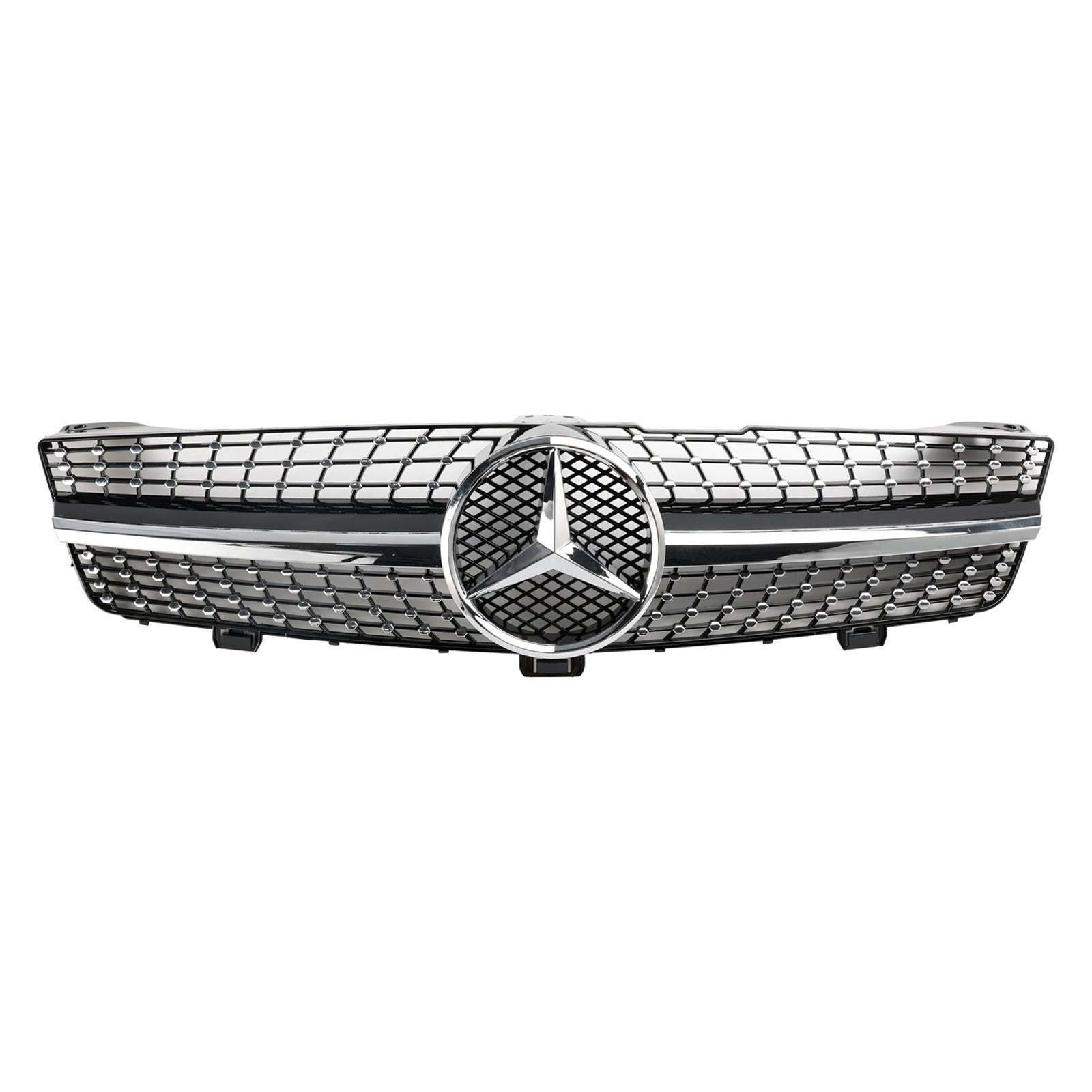 Grille de pare-chocs avant en diamant pour Mercedes Benz Classe CLS W219 C219 CLS350/500/550/CLS63 AMG 2008-2010