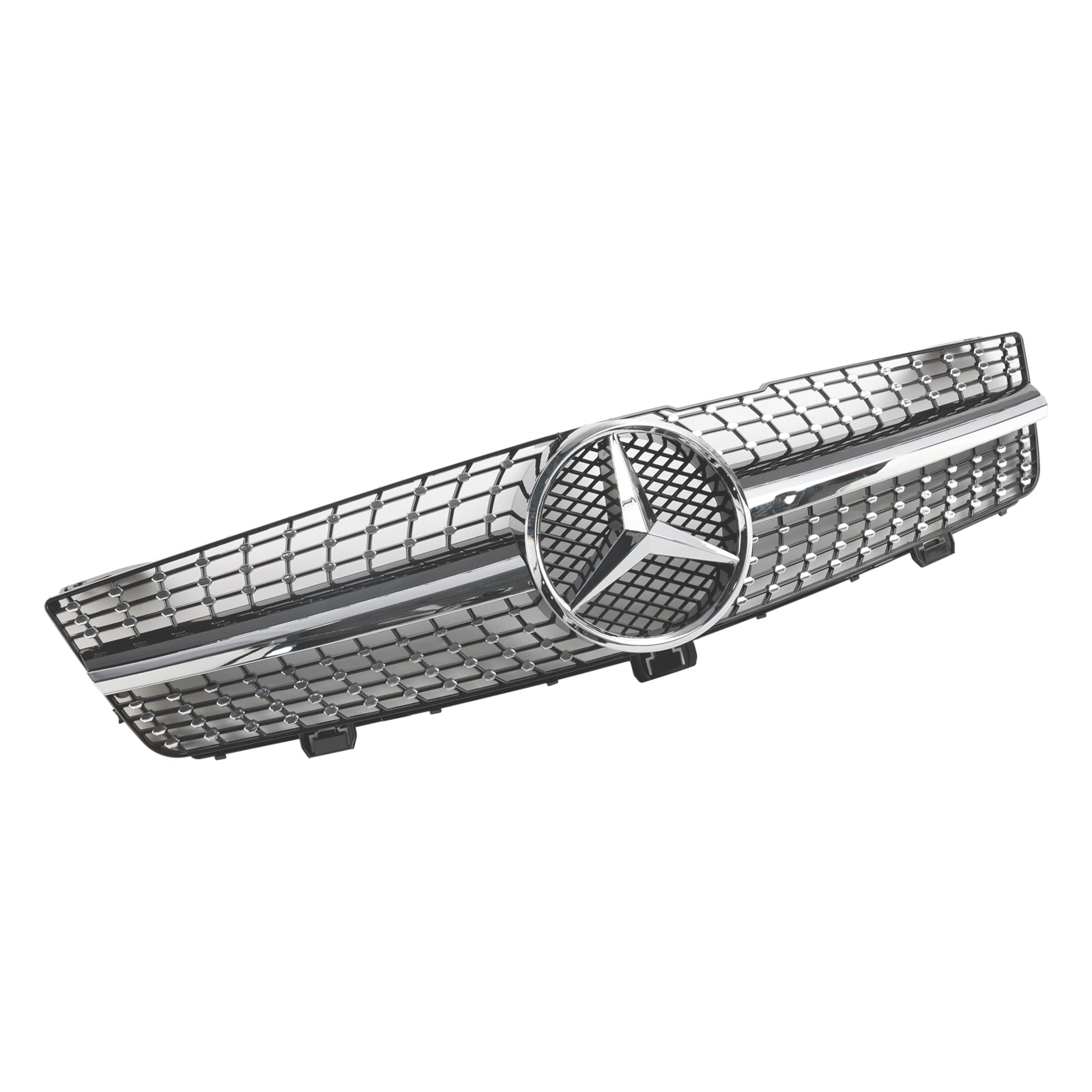 Grille de pare-chocs avant en diamant pour Mercedes Benz Classe CLS W219 C219 CLS350/500/550/CLS63 AMG 2008-2010