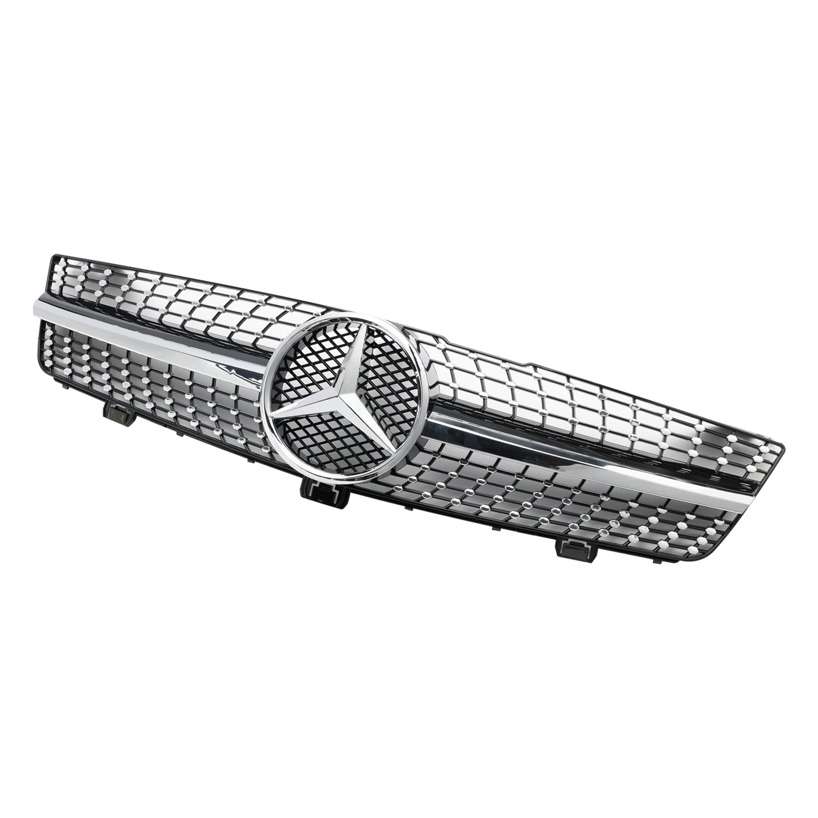 Grille de pare-chocs avant en diamant pour Mercedes Benz Classe CLS W219 C219 CLS350/500/550/CLS63 AMG 2008-2010