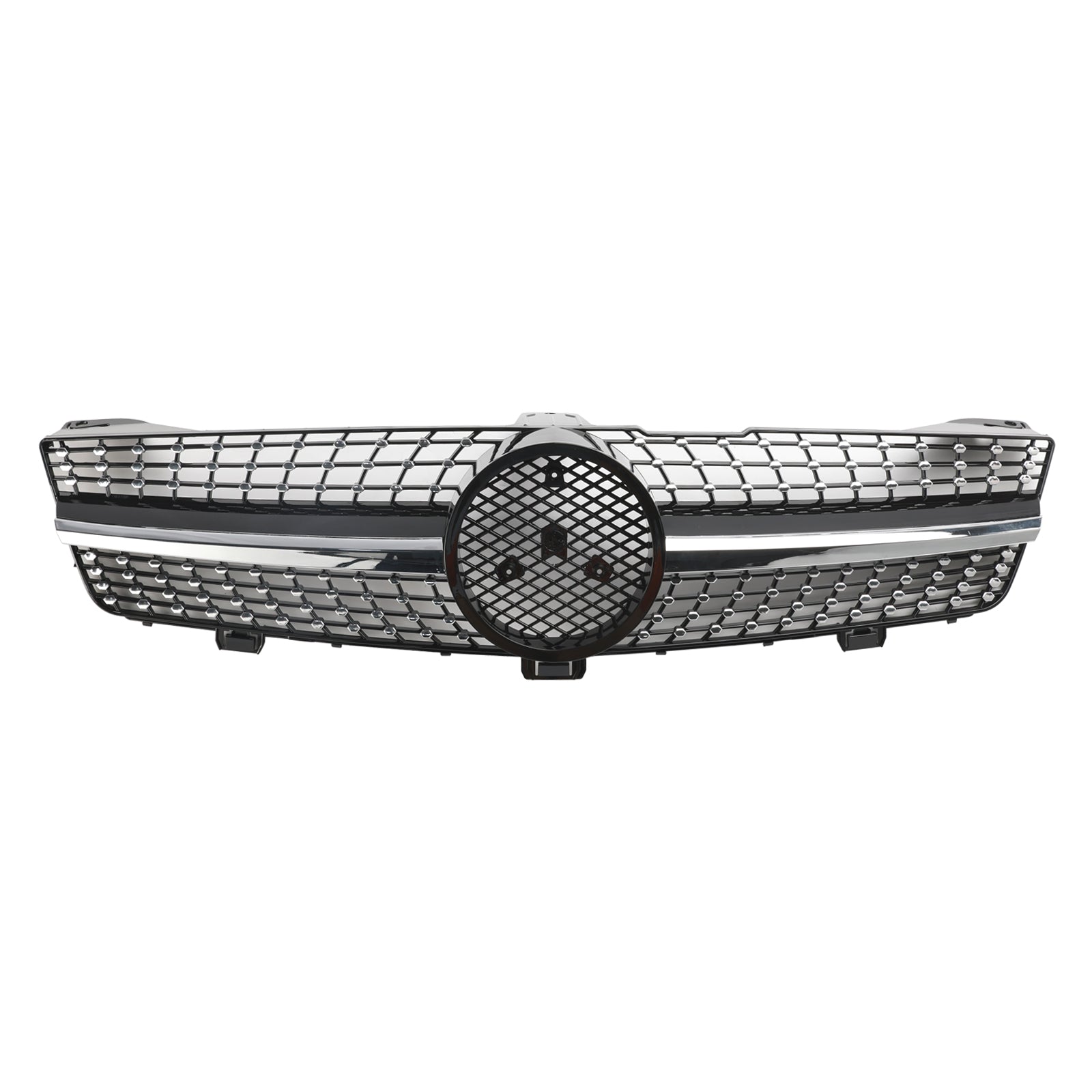 Grille de pare-chocs avant en diamant pour Mercedes Benz Classe CLS W219 C219 CLS350/500/550/CLS63 AMG 2008-2010