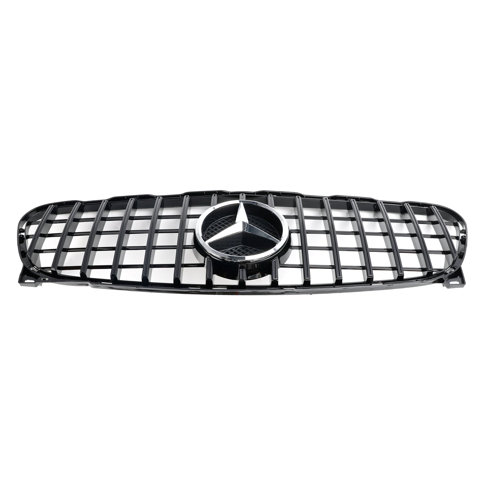 Parrilla delantera de parachoques negra estilo GT para Mercedes Benz Clase GLA W156 X156 GLA200/220/250/GLA45 2013-2017