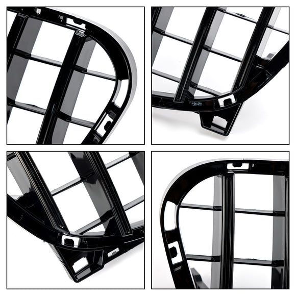 Mercedes Benz Classe GLA 2013-2017 W156 Griglia di ricambio nera per paraurti anteriore in stile GT X156