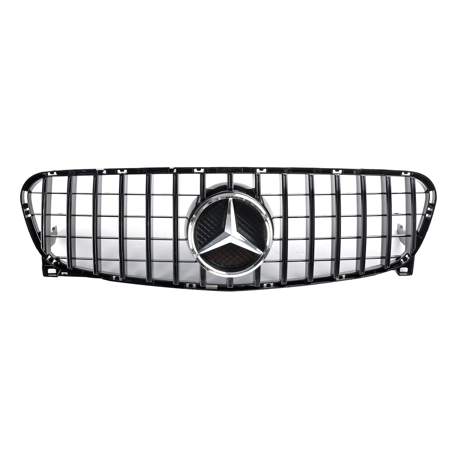 Mercedes Benz GLA-Class W156 X156 GLA200/220/250/GLA45 AMG 2013-2017 Front Bumper Grill Black GT Style Grille