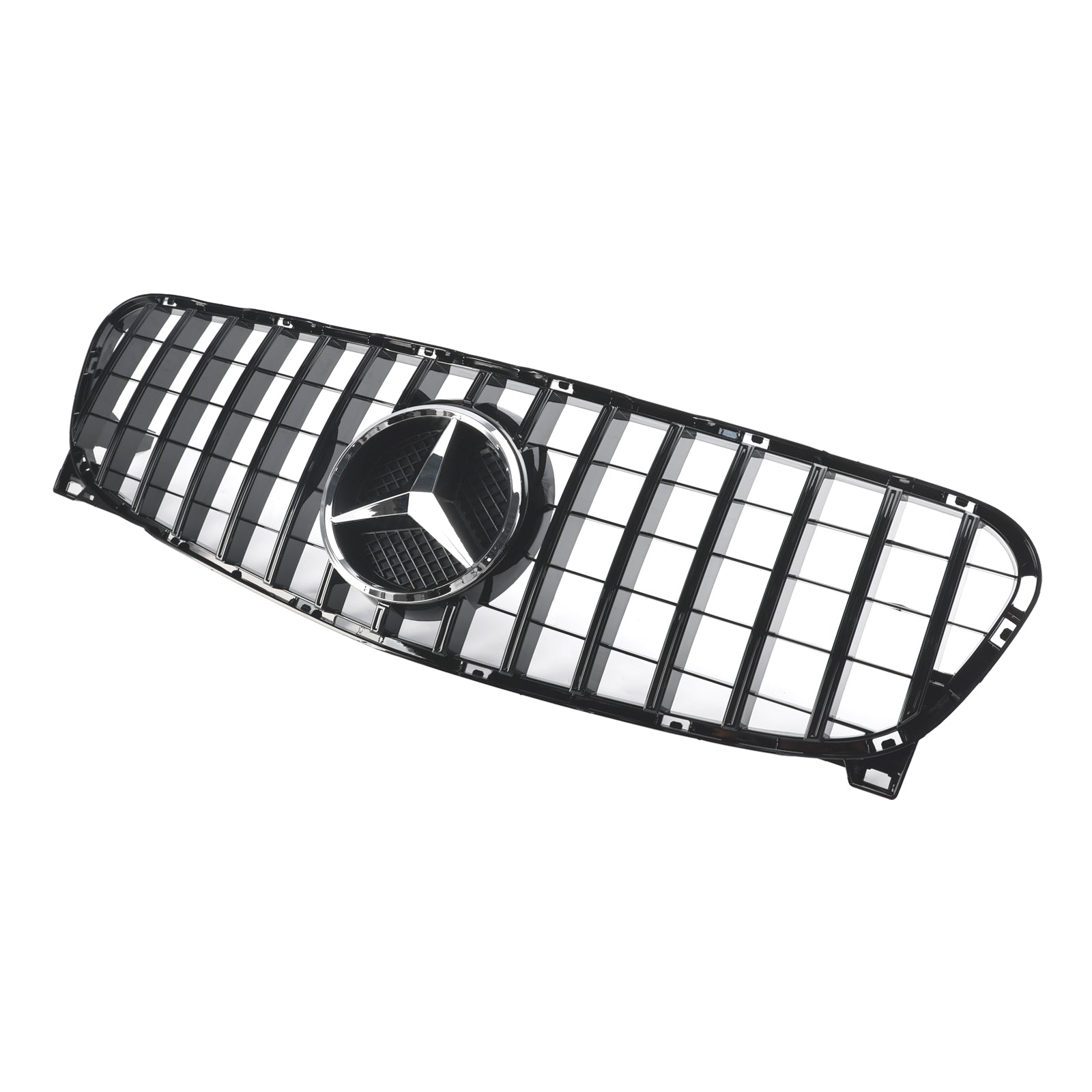 Mercedes Benz GLA-Class W156 X156 GLA200/220/250/GLA45 2013-2017 Front Bumper Grill Black GT Style Grille