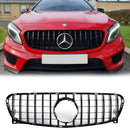 Mercedes Benz Classe GLA W156 Griglia paraurti anteriore X156 GLA200/220/250/GLA45 2013-2017 Griglia nera in stile GT-4