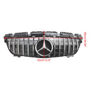 2011-2016 Mercedes Benz SLK-Class R172 GT Style Grille Front Bumper Chrome Replacement Grill-2