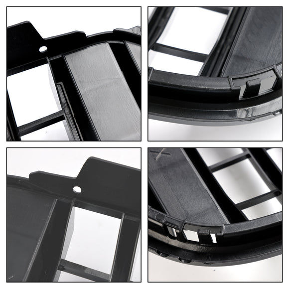 Mercedes Benz Classe X X470 W470 Calandre de pare-chocs avant noire style AMG pour X220d X250d X350d 2017-2020