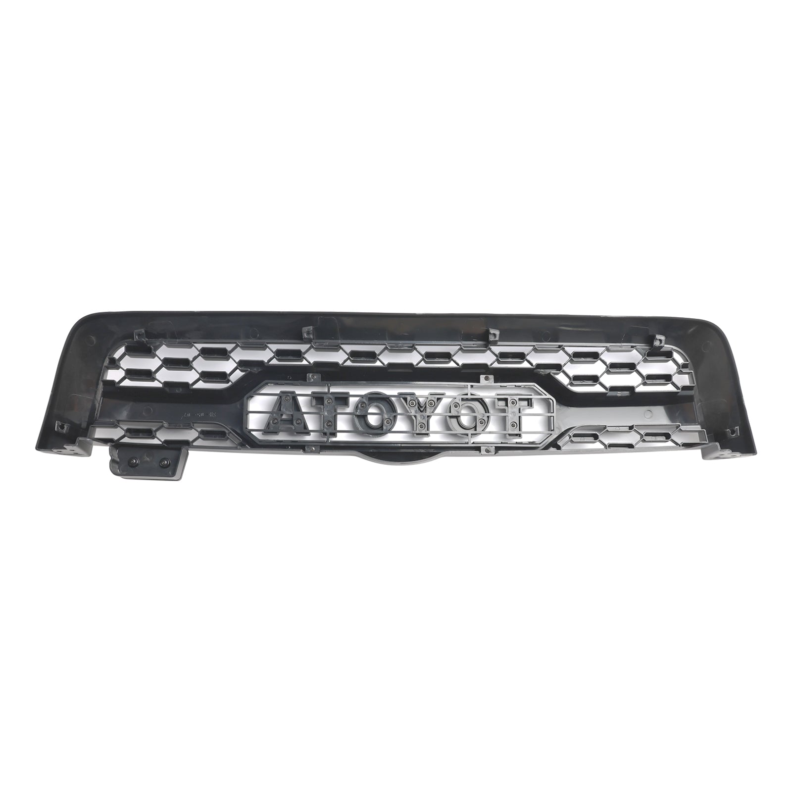 Grille de pare-chocs avant de style Toyota Sequoia TRO PRO 2005-2007, calandre noire mate avec éclairage LED