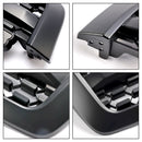 Parrilla de parachoques delantero estilo Toyota Sequoia TRD PRO 2005-2007, rejilla negra mate con luz LED-7