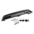Parrilla de parachoques delantero estilo Toyota Sequoia TRD PRO 2005-2007, rejilla negra mate con luz LED-10