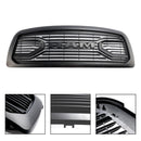 Dodge Ram 1500 2009-2012 Grille de style rebelle pare-chocs avant grille de remplacement noire avec LED-26