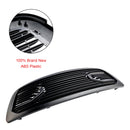 Parrilla Big Horn negra mate para Dodge Ram 1500 2009-2012 con rejilla de repuesto para parachoques delantero con luz LED-6