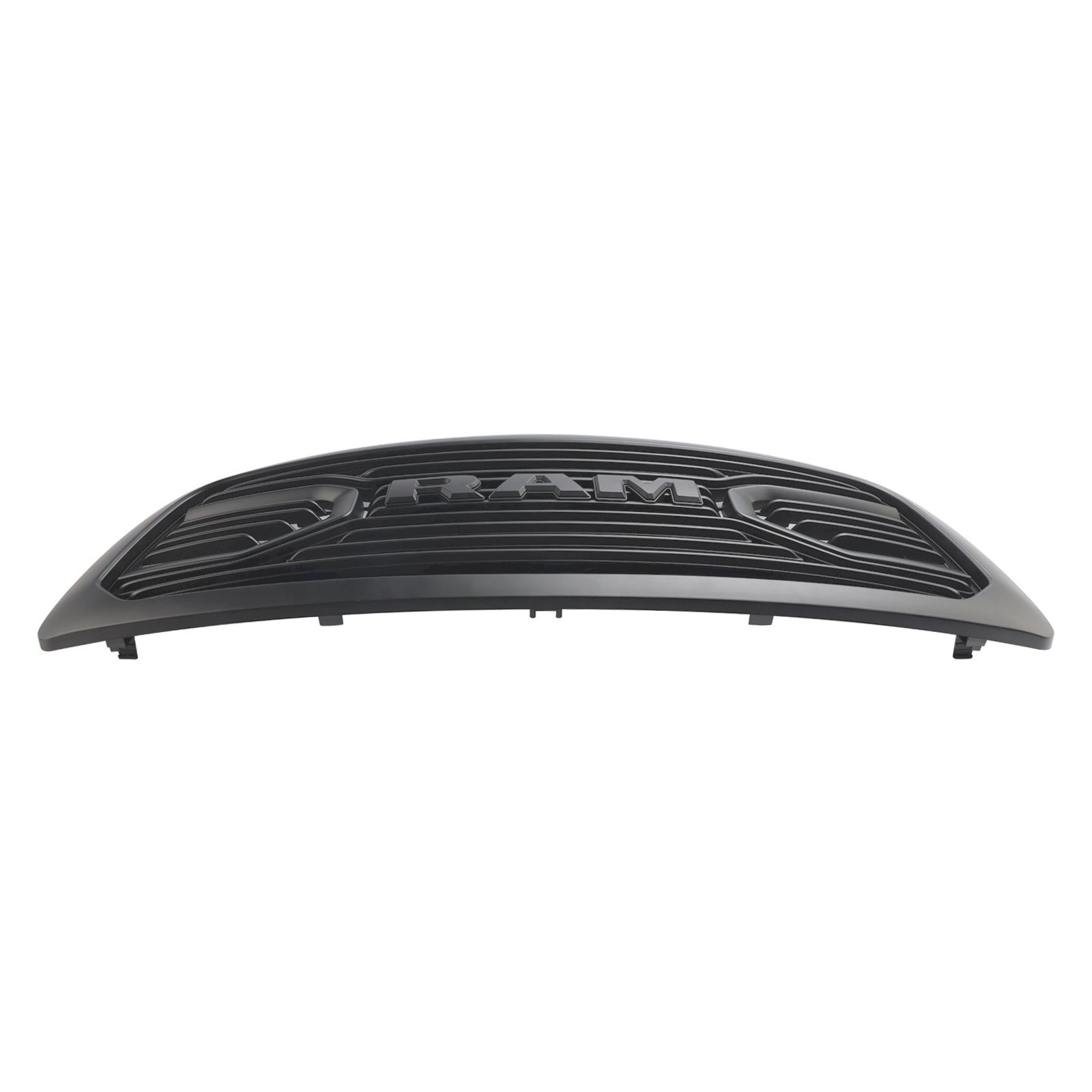 Rejilla de parachoques delantera de repuesto negra mate con luces LED para Dodge Ram 1500 2009-2012