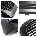 Dodge Ram 1500 2009-2012 Grille de style rebelle pare-chocs avant grille de remplacement noire avec LED-27