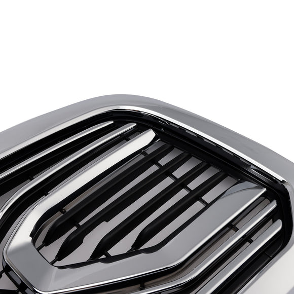 Dodge Ram 1500 2009-2012 W/ Led Light Grille Chrome Front Bumper Grill