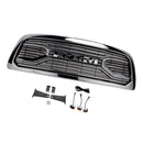 Dodge Ram 1500 2009-2012 W/ Led Light Grille Chrome Front Bumper Grill-10
