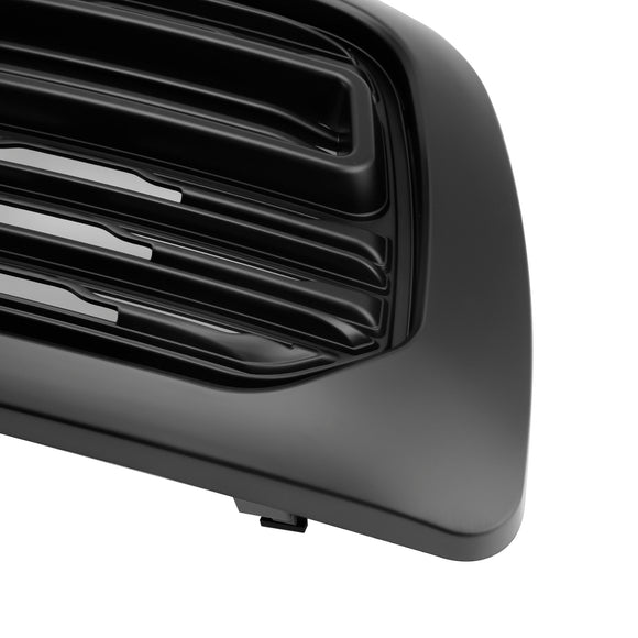 Dodge Ram 1500 2009-2012 Rebel Style Grill Front Bumper Black Replacement Grille W/ LED & RAM Letter