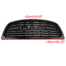 Dodge Ram 1500 2009-2012 Grille de style rebelle pare-chocs avant grille de remplacement noire avec LED-12