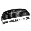 Dodge Ram 1500 2009-2012 Rebel Style Grill Front Bumper Black Replacement Grille W/ LED & RAM Letter-10