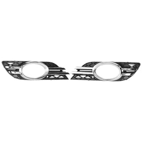 Mercedes-Benz Classe E W211 Conjunto de 2 peças de acabamento para faróis de neblina para BMW E280/300/320/350/550/E63 (2007-2009)