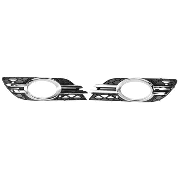 Mercedes Benz Classe E 2007-2009 W211 Griglia inferiore paraurti anteriore 2 pezzi Cornice fendinebbia