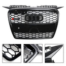 2004-2008 Audi A3/S3 8P RS3 Style Grille en nid d'abeille Noir brillant Grille de pare-chocs avant-6