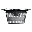 2004-2008 Audi A3/S3 8P RS3 Style Grille en nid d'abeille Noir brillant Grille de pare-chocs avant-17