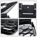 2004-2008 Audi A3/S3 8P RS3 Style Grille en nid d'abeille Noir brillant Grille de pare-chocs avant-8