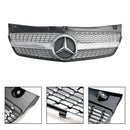 Mercedes-Benz Clase V Viano W639 Parrilla de repuesto de parachoques delantero tipo diamante (2011-2014)-5