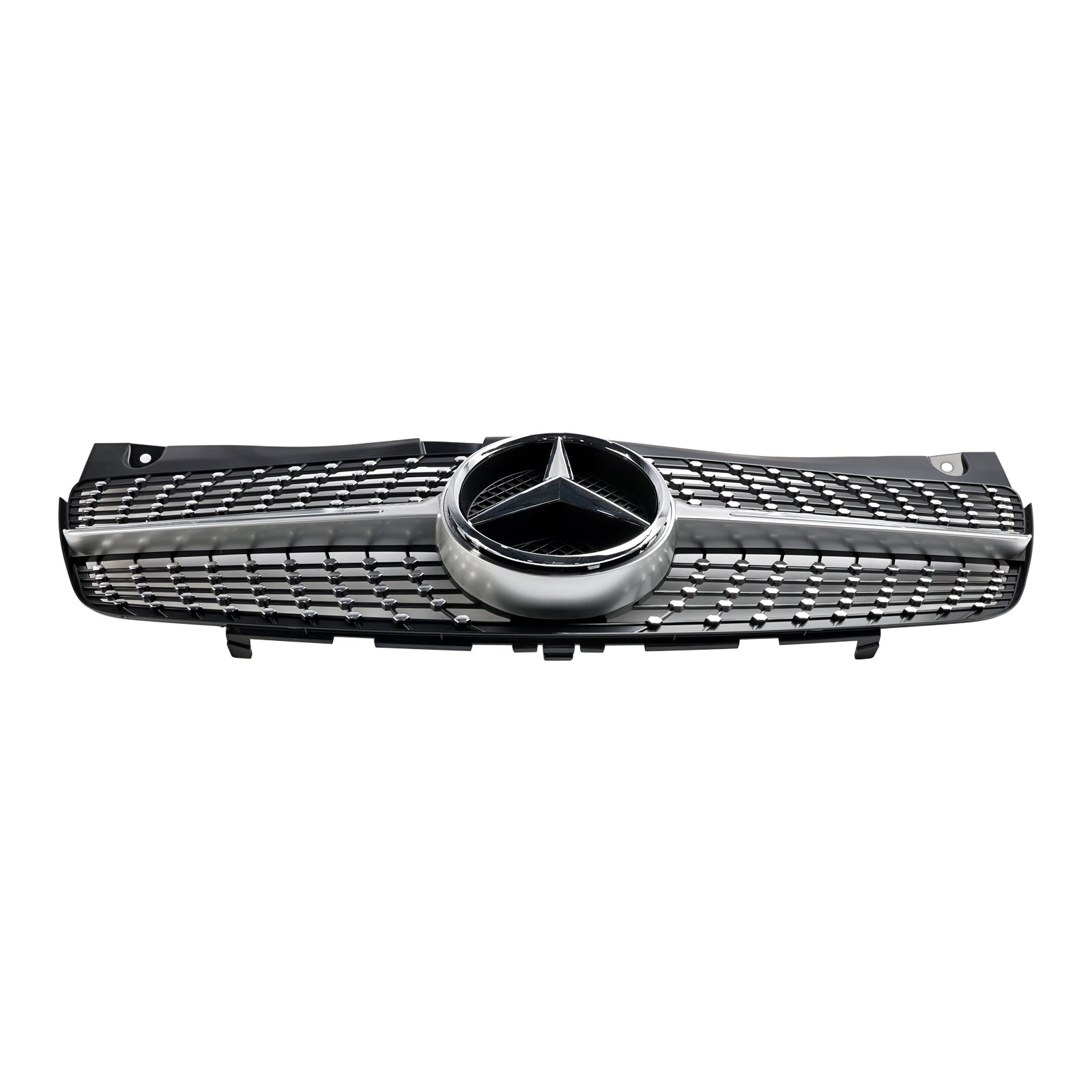 Rejilla de repuesto con forma de diamante para parachoques delantero de Mercedes-Benz Clase V Viano W639 2011-2014