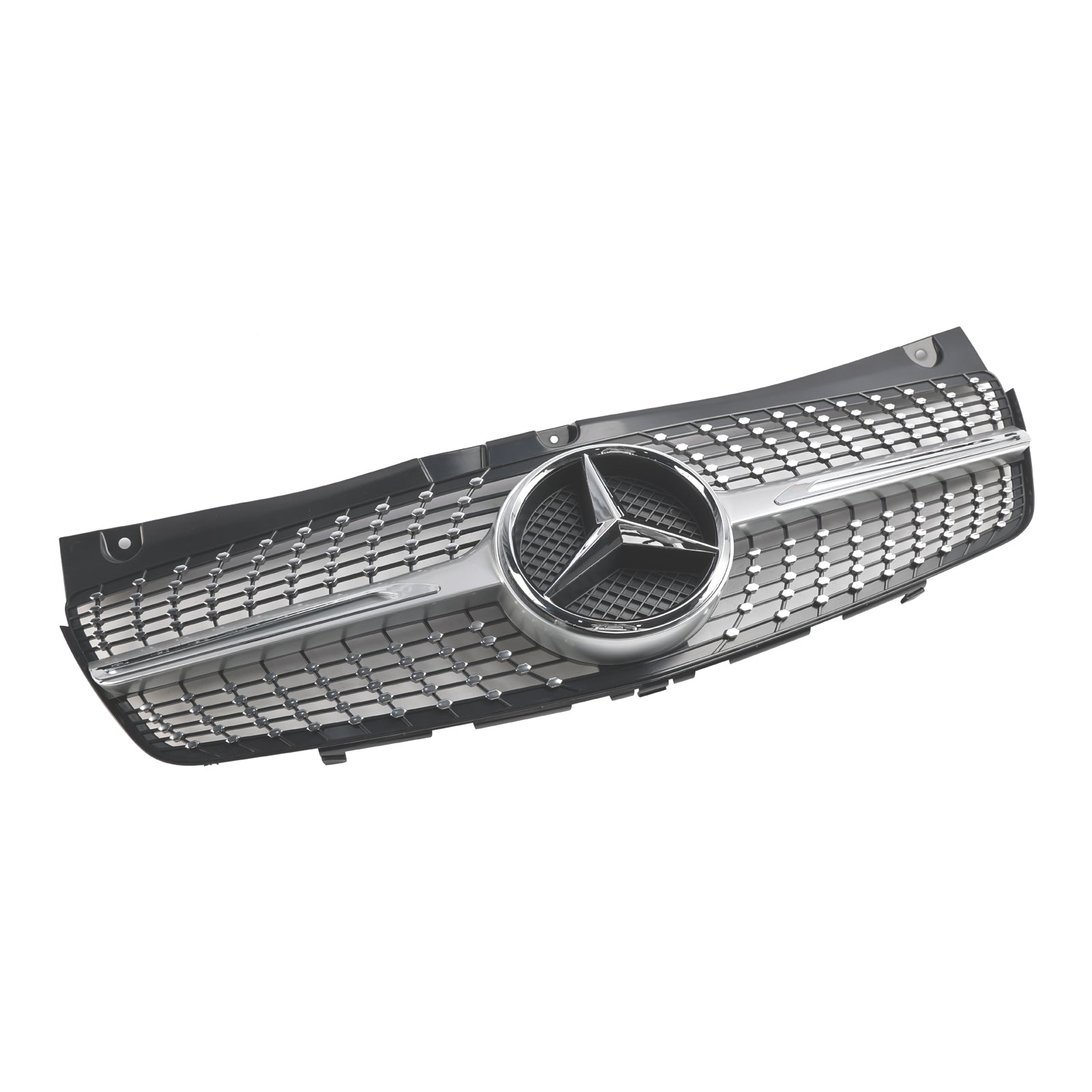 Grille de pare-chocs avant de remplacement en diamant pour Mercedes-Benz Classe V Viano W639 2011-2014