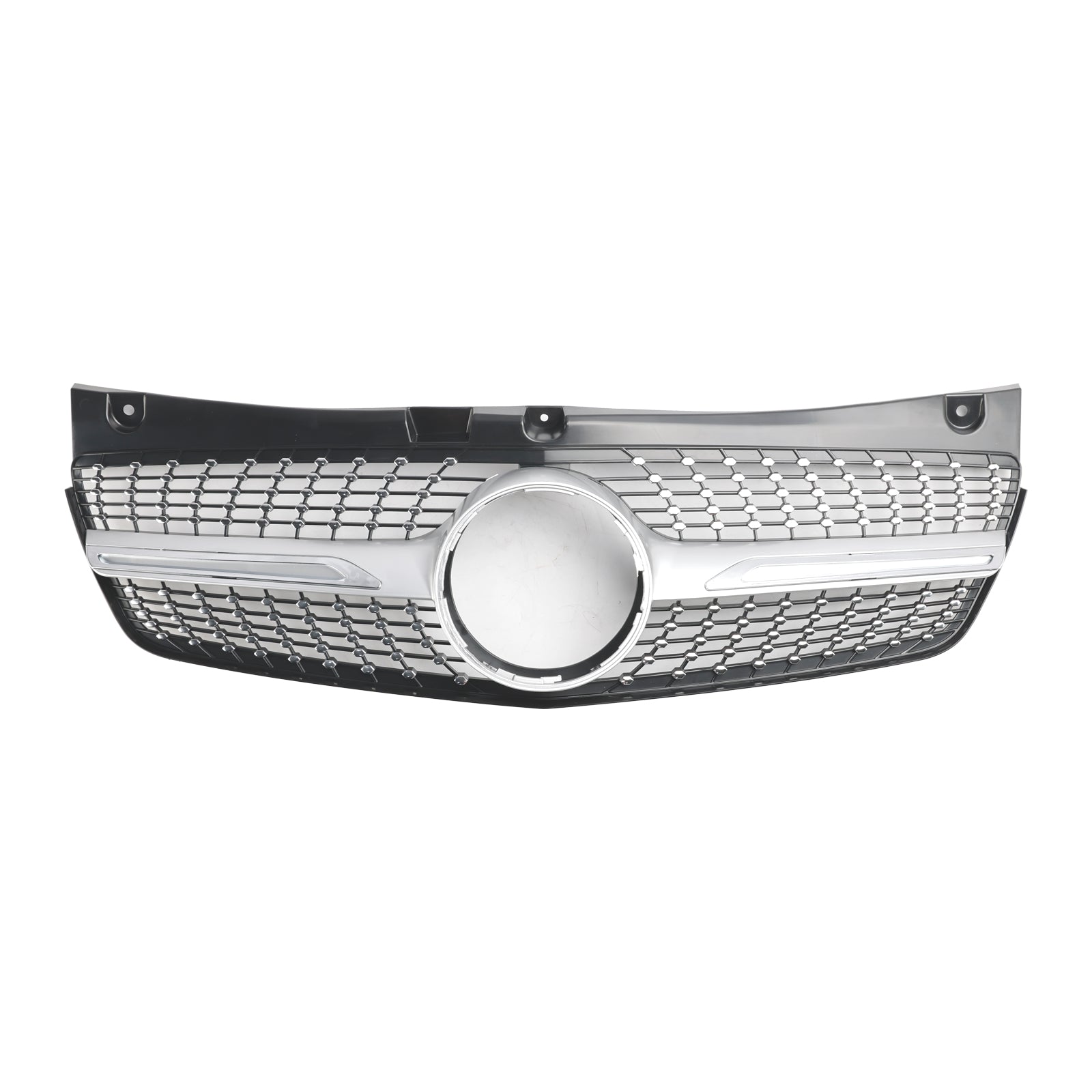 Grille de pare-chocs avant de remplacement en diamant pour Mercedes-Benz Classe V Viano W639 2011-2014