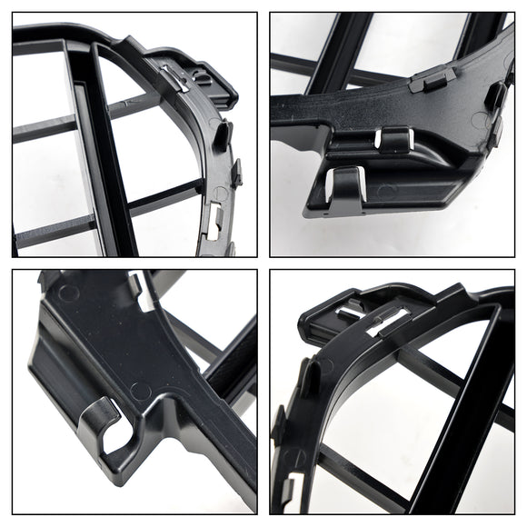 Mercedes-Benz Classe GLE W167 Griglia paraurti anteriore standard GLE350/450/400d 2020-2022, griglia nera lucida