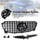 Front Bumper GT Style Grille Upper Replacement Black Grill For Mercedes-Benz GLE-Class W167 2019-2022-3
