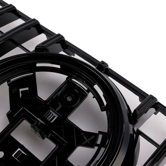 Front Bumper GT Style Grille Upper Replacement Black Grill For Mercedes-Benz GLE-Class W167 2019-2022