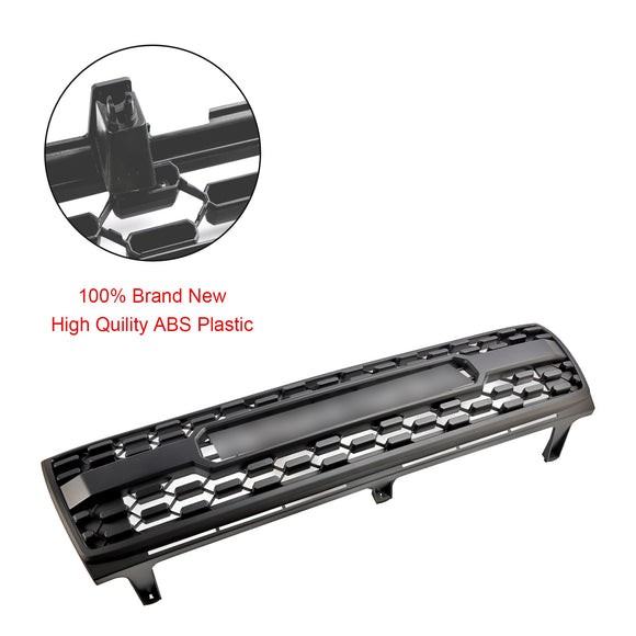 TRD PRO-Stil | Toyota Tacoma | 1997-2000| Frontstoßstange | Mattschwarzer Ersatzgrill + LED-Licht + Buchstabe