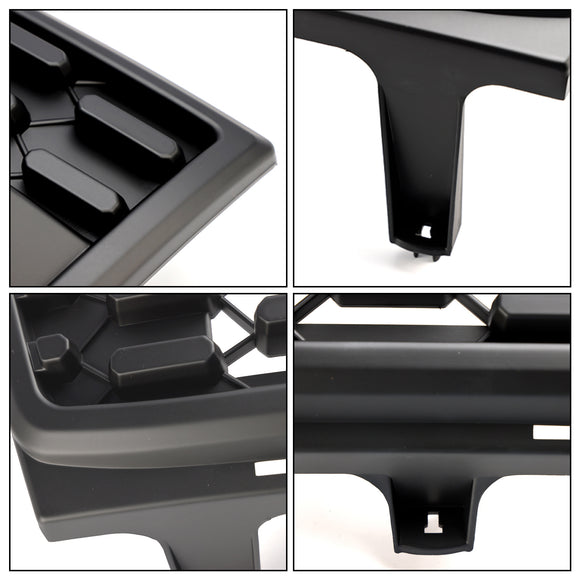 TRD PRO-Stil | Toyota Tacoma | 1997-2000| Frontstoßstange | Mattschwarzer Ersatzgrill + LED-Licht + Buchstabe