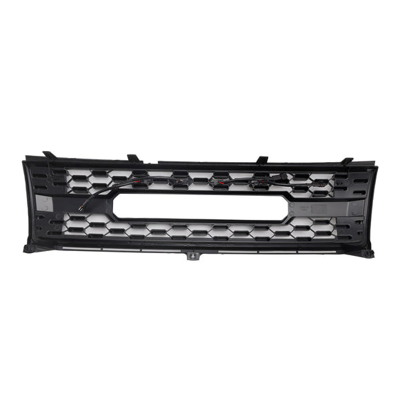 Toyota Tacoma 1997 1998 1999 2000 TRD PRO Style Matte Black Grill Honeycomb Front Grille With LED Light & TOYOTA Letter